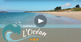 Camping L'Océan en Finistère Sud sur la côte atlantique de Bretagne